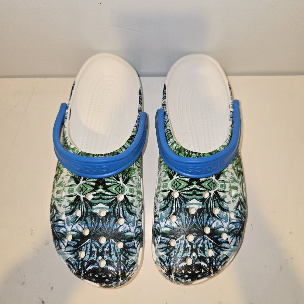 Unisex Crocs Graphic Clog Sandal Adult W Sz 12 M Sz 10 Barely Used